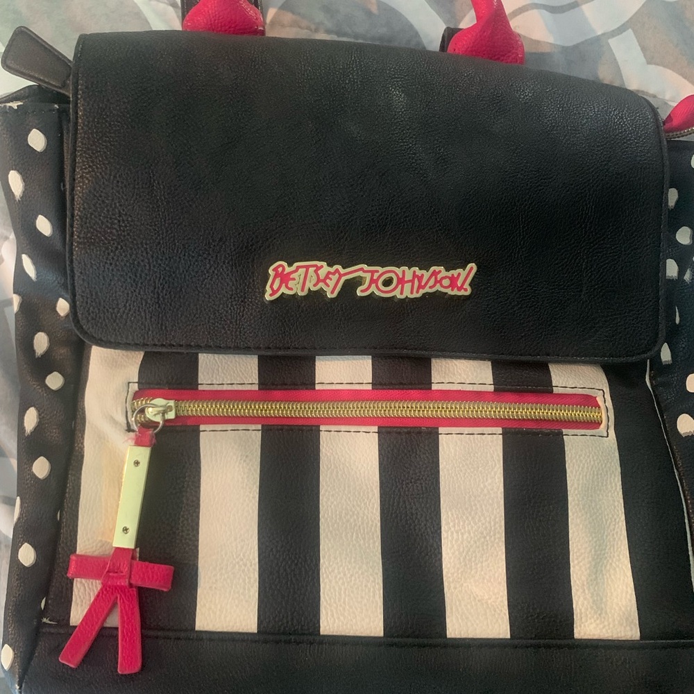 Betsey Johnson Purse Backpack